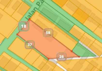 dijual tanah jl panca marga jatirejo