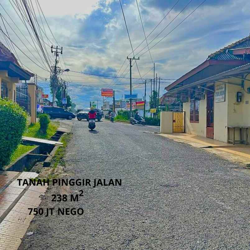 dijual tanah jln sukatani mp mangkunegara