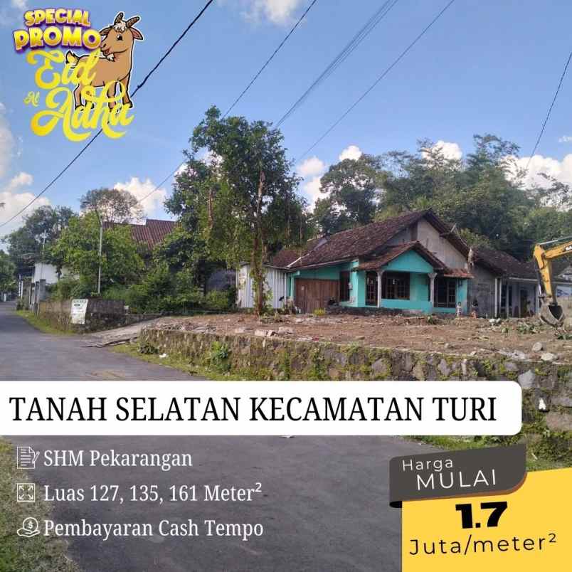 dijual tanah klegung selatan kecamatan