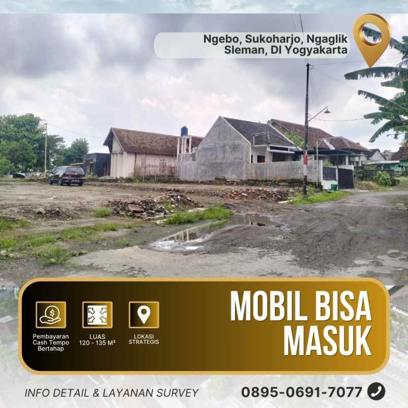 dijual tanah ngebo sukoharjo timur