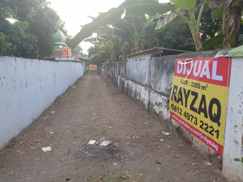 dijual tanah raya panglima sudirman