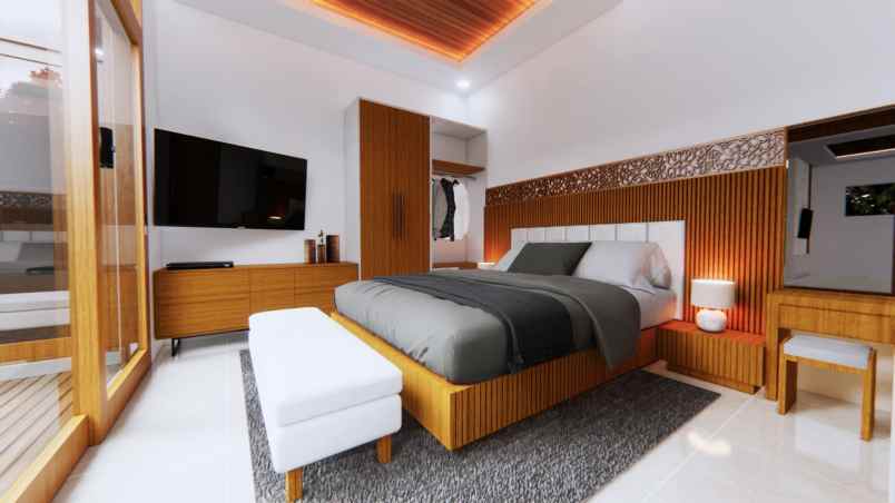 dijual villa dengan kolam renang di jimbaran bali