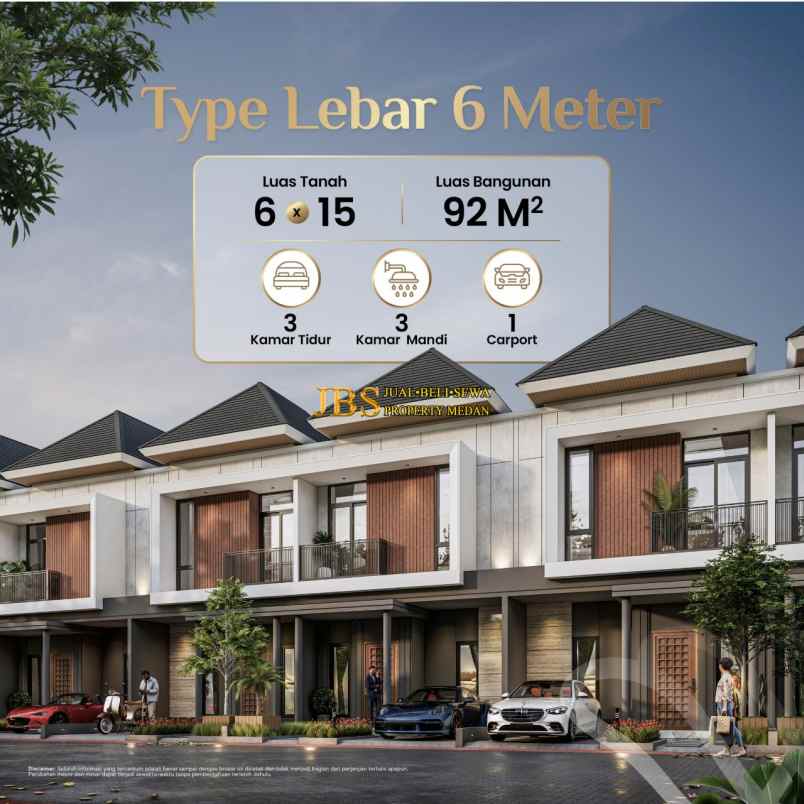 dijual villa imperial garden jalan