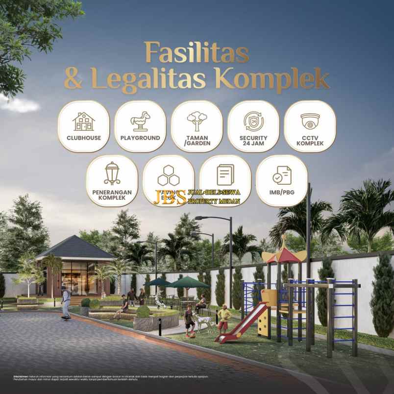 dijual villa imperial garden jalan