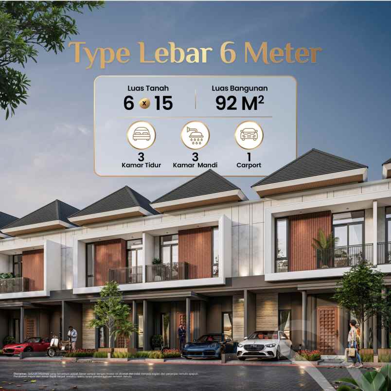 dijual villa imperial garden jalan