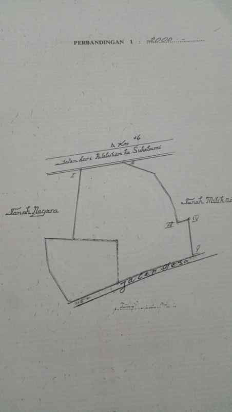 dijual warung kiara arah sukabumi