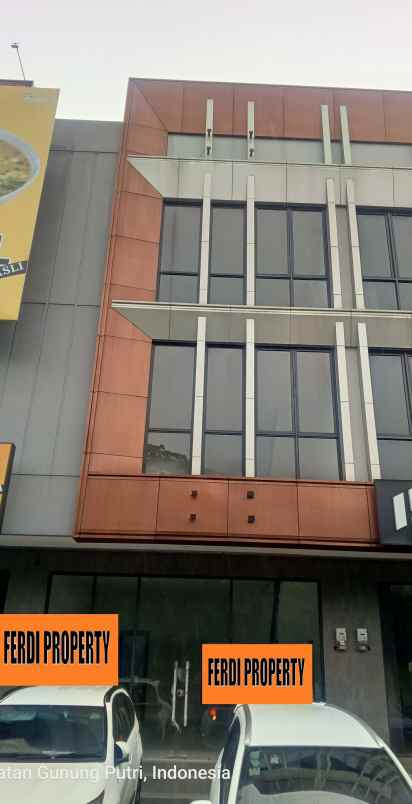 disewakan ruko gudang kantor perumahan kota wisata cibubur