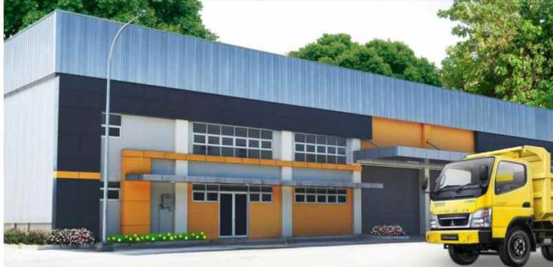 gudang 2 lantai di deltamas cikarang pusat