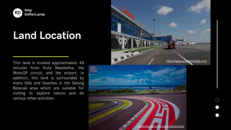 jual tanah lombok hill dan sea view