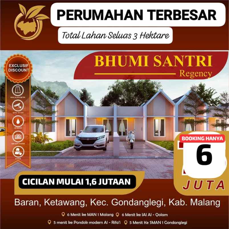 miliki hunian nyaman dekat jalur provinsi