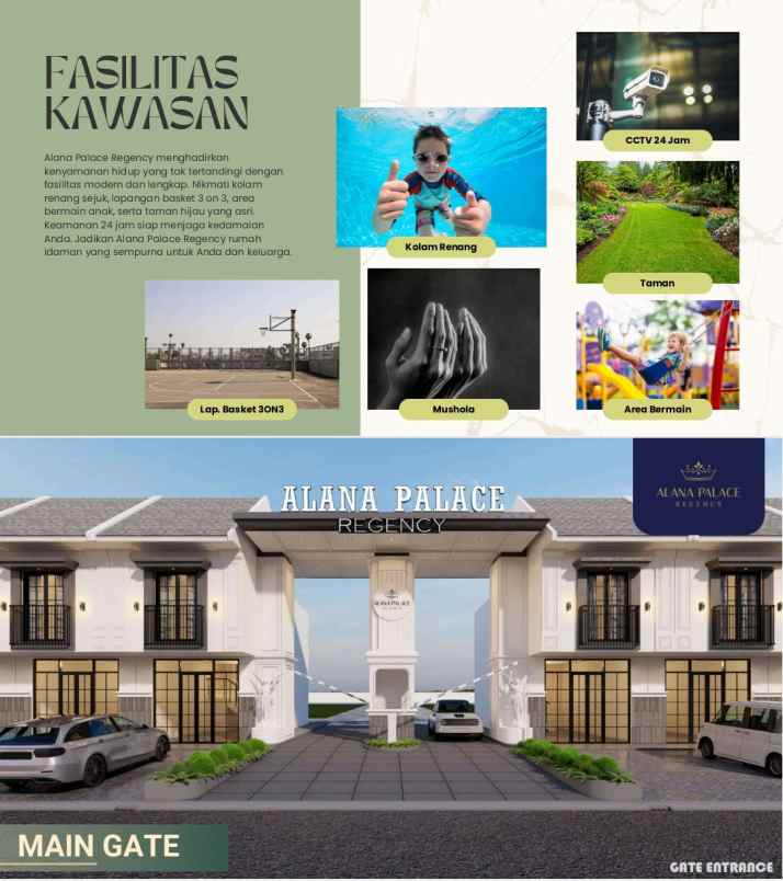 new progress rumah di alana palace rungkut gununganyar