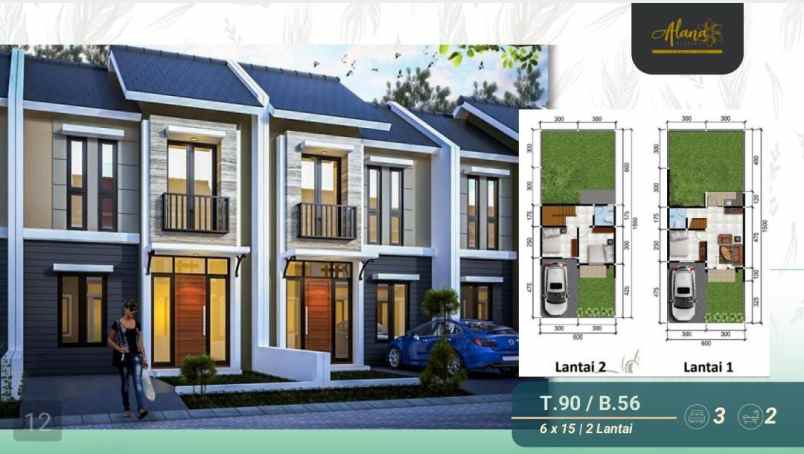 new rumah alana tambak oso tahap 3 extension