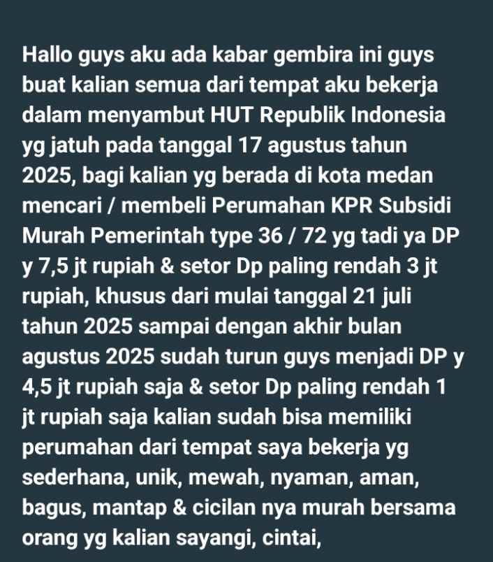 perumahan puri reveno asri kota medan