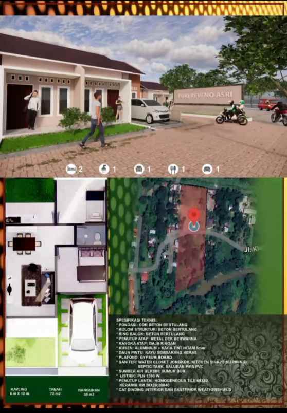 perumahan puri reveno asri kota medan