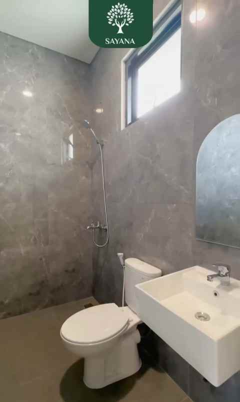 rumah 2 lantai minimalis dekat kebun raya bogor