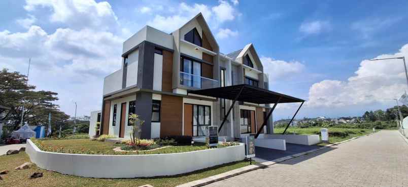 rumah 2 lantai minimalis dekat kebun raya bogor