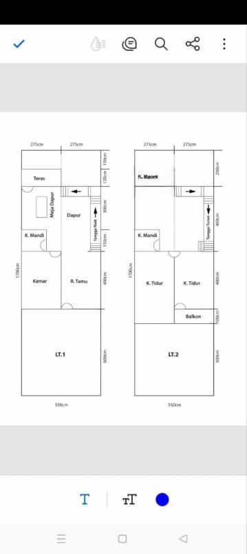 rumah 3 kamar tidur pasar rebo pekayon jakarta timur
