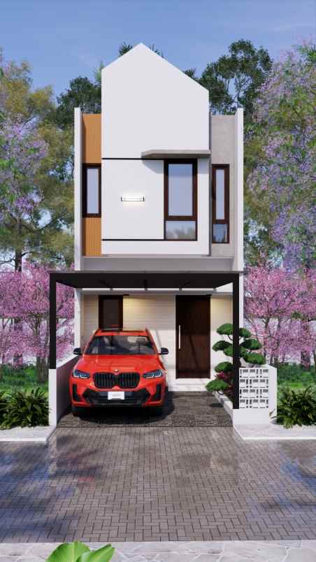 rumah cluster 2 lantai setu cipayung jakarta timur