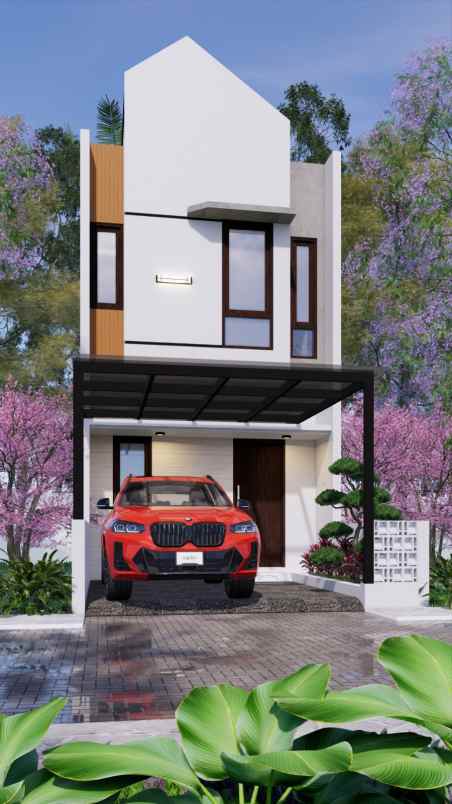 rumah cluster 2 lantai setu cipayung jakarta timur