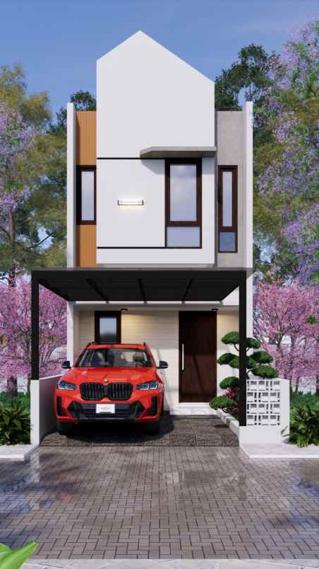 rumah cluster 2 lantai setu cipayung jakarta timur