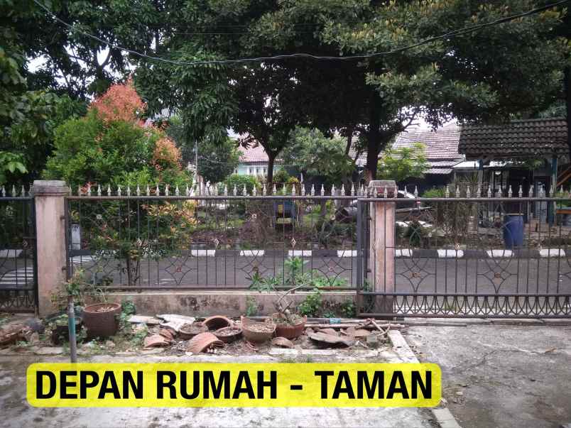 rumah cluster bumi anggrek hadap taman 120m 85m