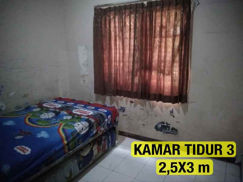 rumah cluster bumi anggrek hadap taman 120m 85m