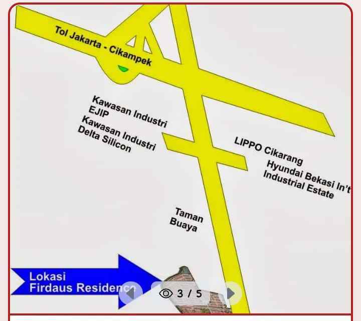 rumah dekat kawasan industri cikarang