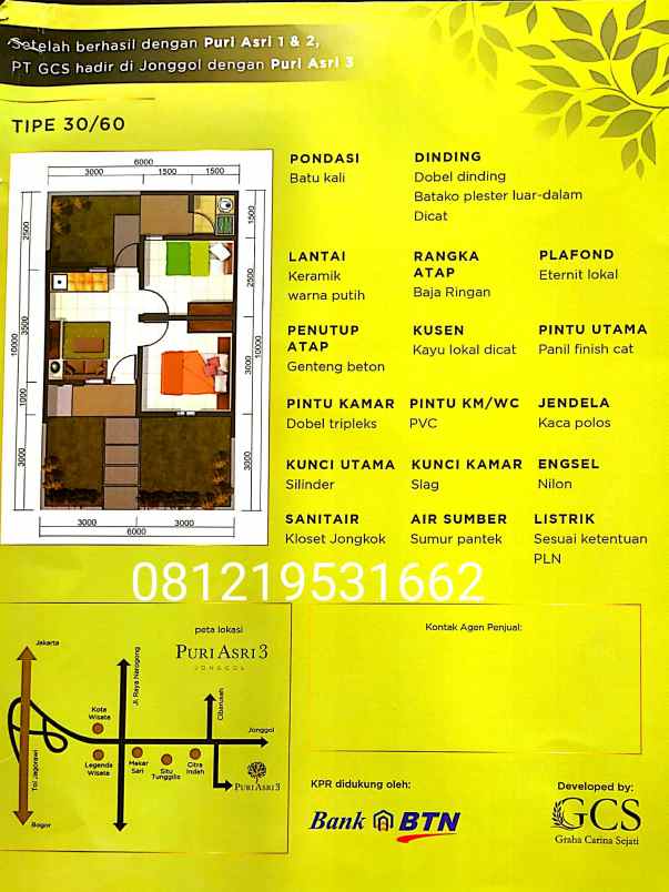 rumah jln raya alternatif