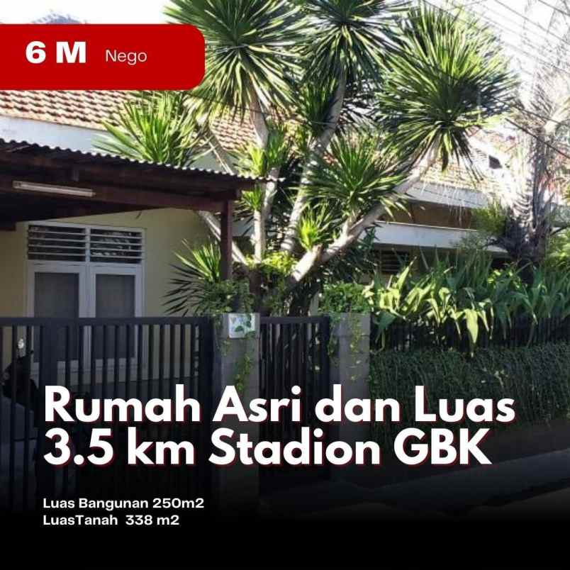 rumah kebon jeruk bebas banjir 3 km tol jorr joglo