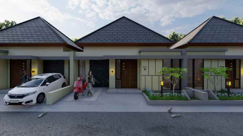 rumah limanasn modern dekat exit toll prambanan