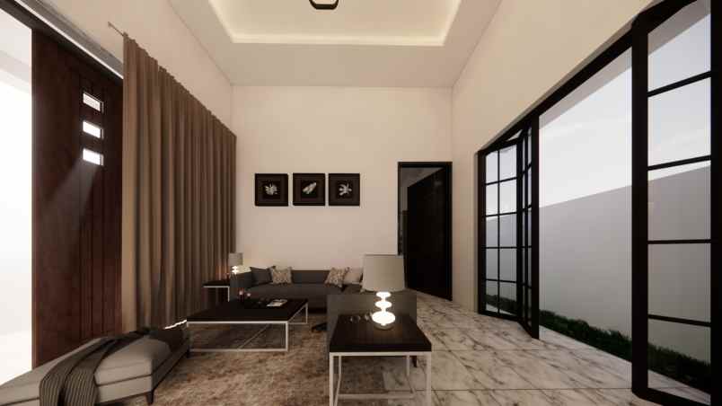 rumah limanasn modern dekat exit toll prambanan