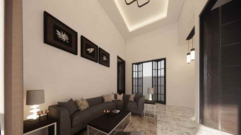 rumah limanasn modern dekat exit toll prambanan