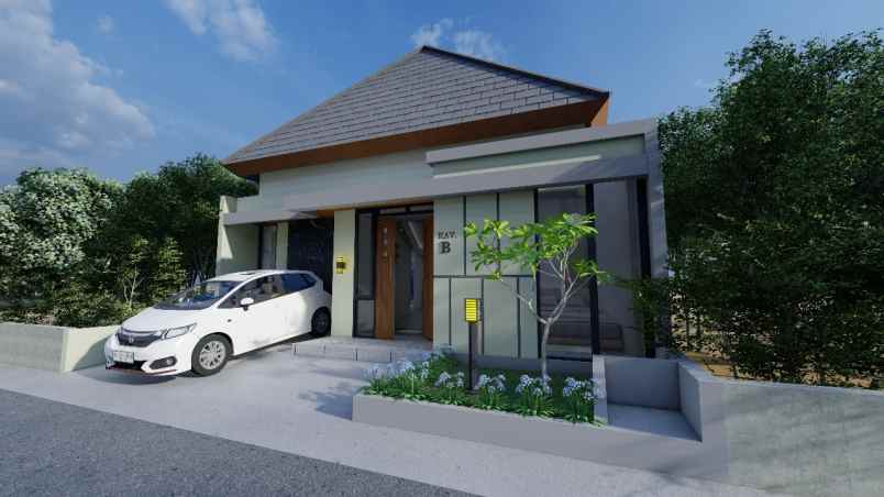 rumah limanasn modern dekat exit toll prambanan