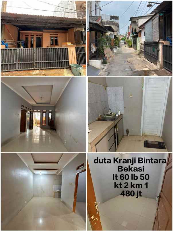rumah new murah di perumnas klender duren sawit