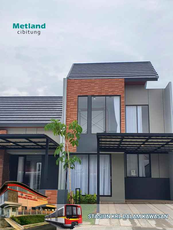 rumah perumahan metland cibitung