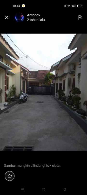rumah second dekat stasiun lama cioayung