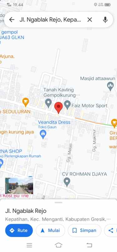 rumah siap huni surabaya barat