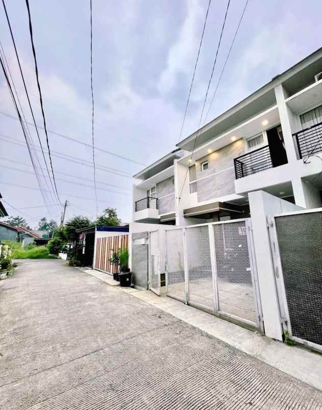 siap huni rumah cluster kota depok tole iskandar