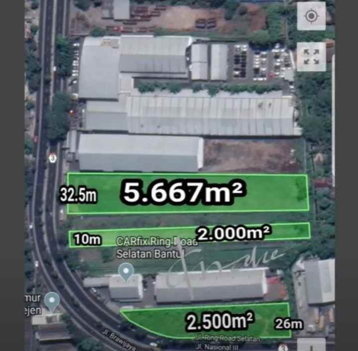 tanah jl ring road selatan