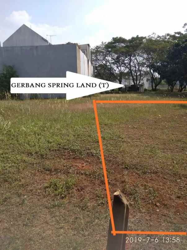 tanah kavling di raffles hills cibubur