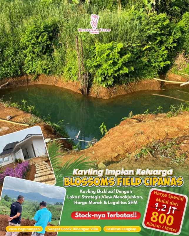 tanah kavling impian di sukaresmi cianjur