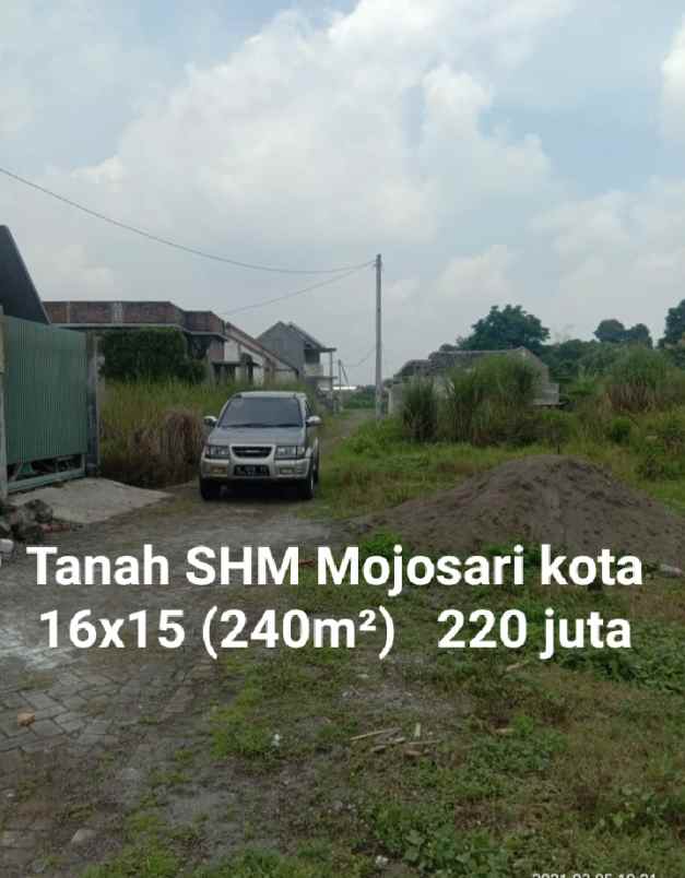 tanah mojosari kab mojokerto