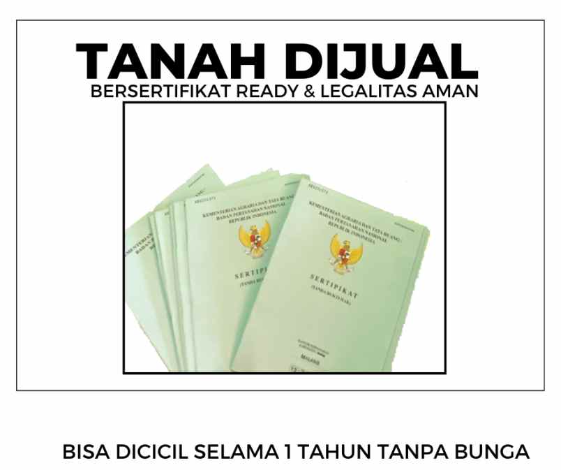 tanah siap bangun murah