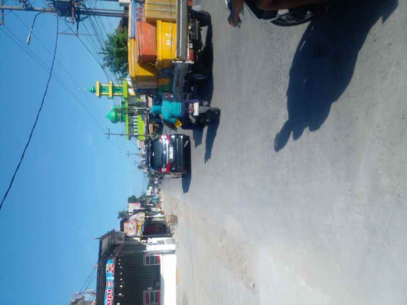 tanah strategis untuk usaha supermarket dll