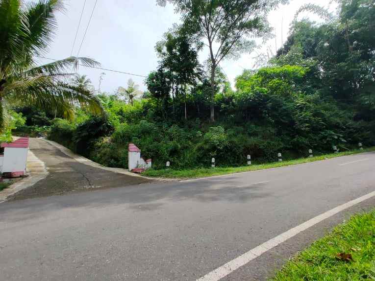 tanah tepi jl raya mojogedang