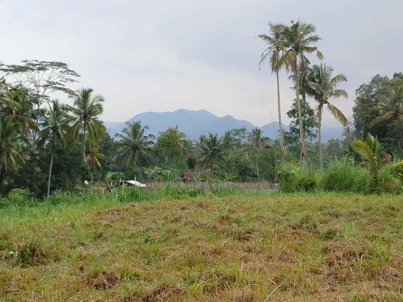 tanah untuk resort view tangkuban perahu ciater subang
