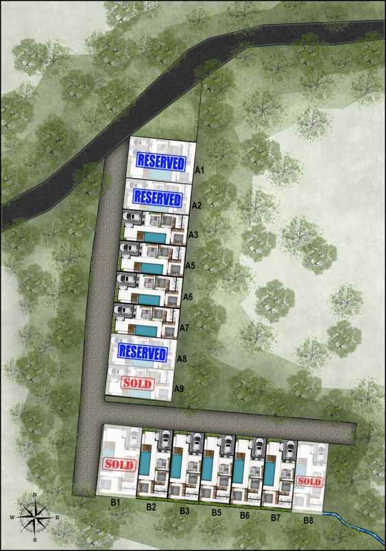 villa paling murah dekat pantai pandawa