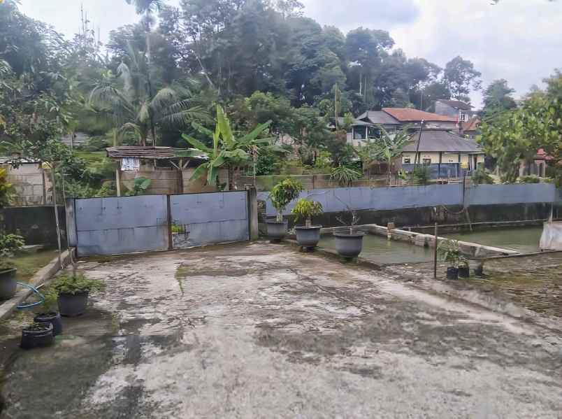 bangunan villa hitung tanah luas di cigombong bogor