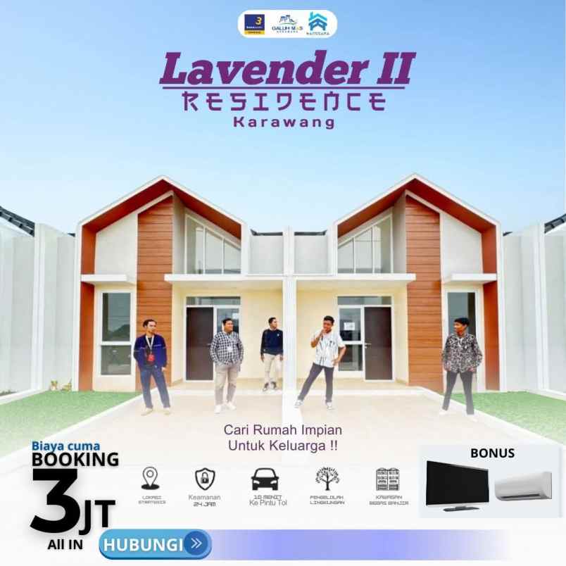 cluster lavender residence rumah karawang barat