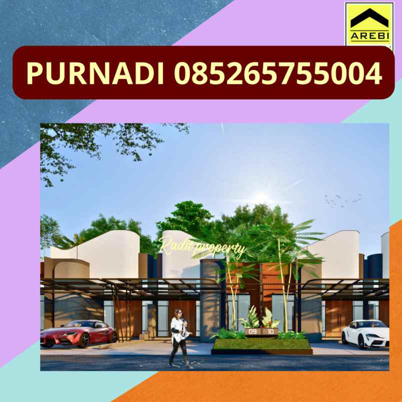 cluster modern futuristik di panam cipta karya